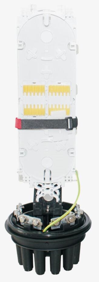 4 Outlets Heat Shrink Closure , Ethernet Fiber Optic Splicing Closure