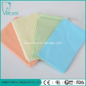 Wholesale Adult Dental Protective Wear , Three Ply Disposable Patient Bibs With Tie from china suppliers