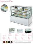Upright 50HZ Cake Display Refrigerator Multiscene Wear Resistant