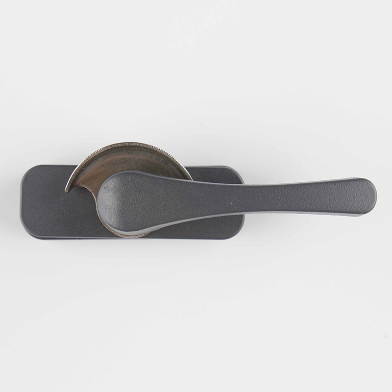 Powder Coated UPVC Crescent Moon Lock for Modern Design Style Door and Window Hardware