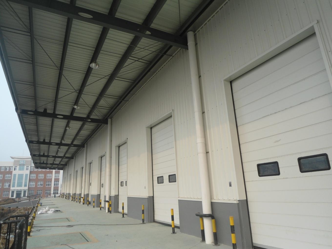 Prefab Steel Hangar Buildings Galvanized Prefabricated Steel Construction Warehouse