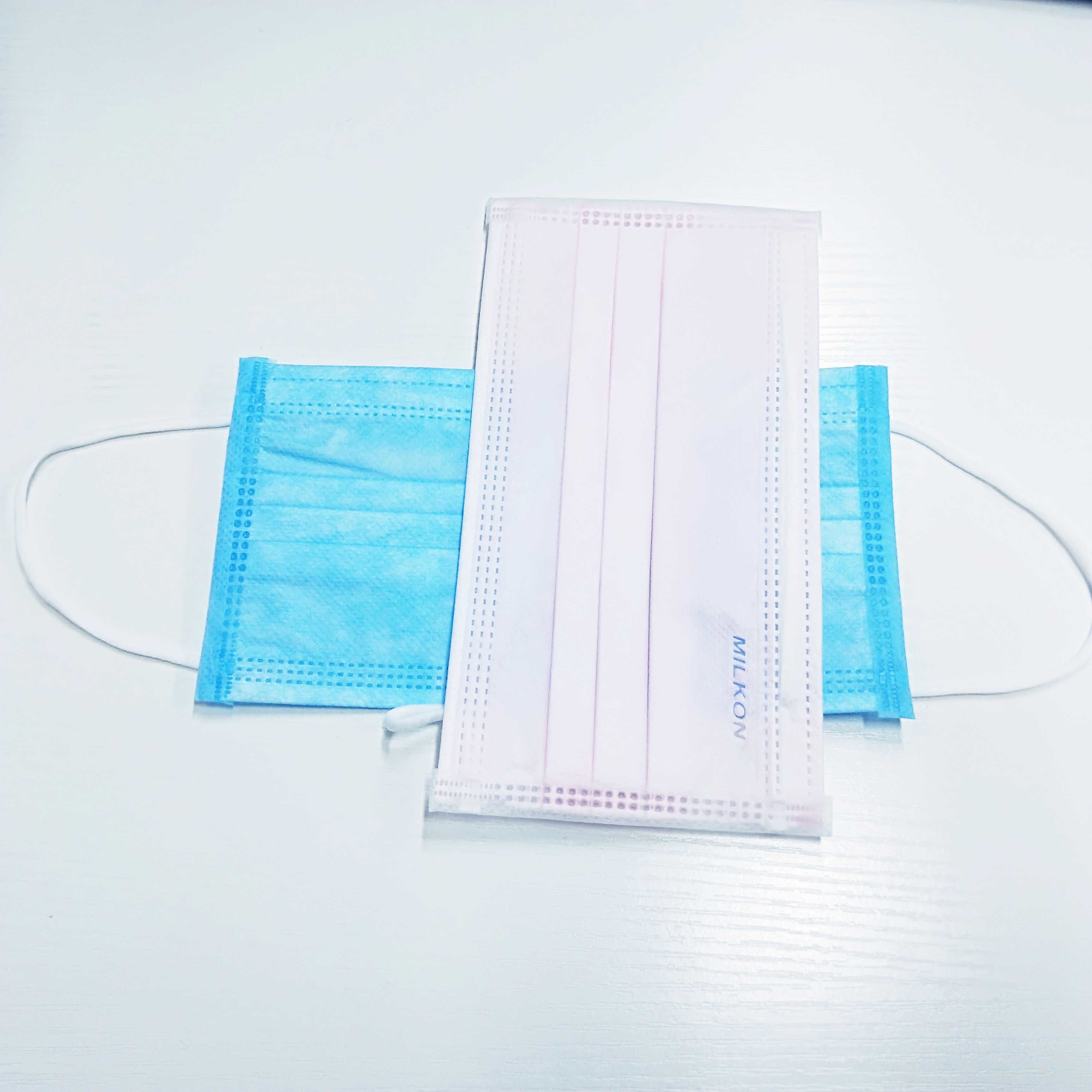 Disposable Non Woven Face Mask High Fluid And Respiratory Protection