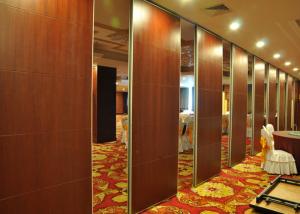 Wholesale Wooden Sliding Partition Walls Melaine Folding Doors Hanging Office Partition from china suppliers