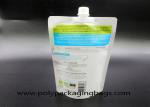 16oz 500ml Coconut Milk Packaging Self Suction Nozzle Bag Stand Up Bag With