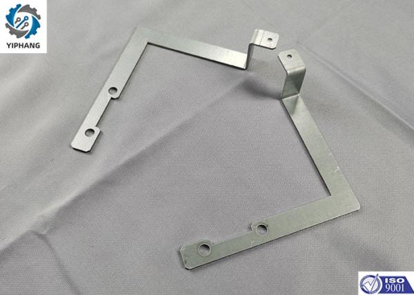 Electro Galvanized Precision Sheet Metal Fabrication Parts Metal Z Shaped