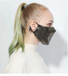 Reusasble Private Daily Party Show Shiny Face Mask Magic Bling Crystal face Mask