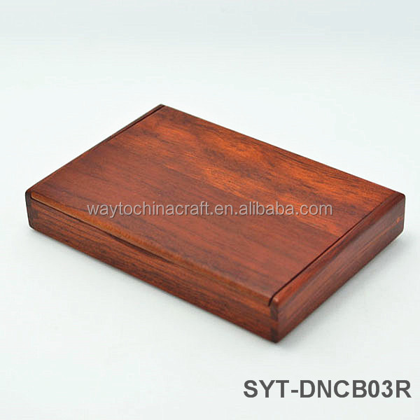 High End Maple Wood Business Card Holder for Business Gift