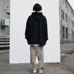 Polyester Cotton Fleece Ladies Oversized Hoodies 340gsm With Kangroo Pocket