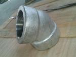 Forged ASME B16.11 1/2"-4' 'UNS N4400 45 degree thd and sw elbows 2000LB 3000LB