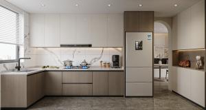 Wholesale New Model Australia Bespoke Custom Plywood Melamine Kitchen Cabinet from china suppliers