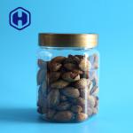 PET Hexagon Transparent Plastic Jar 660ml Nuts Packaging
