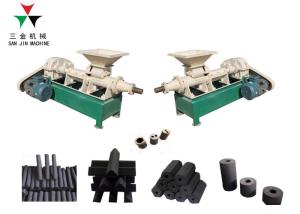 Wholesale 11KW Hexagon Coal Dust 60mm Charcoal Extruder Machine from china suppliers