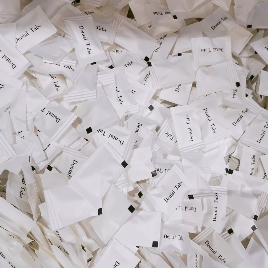 Fresh Mint Toothpaste Tablets for Hotel