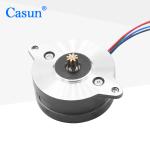 36*15.5mm Nema 14 Stepper 0.3A Black 6.6V DC Step Motor