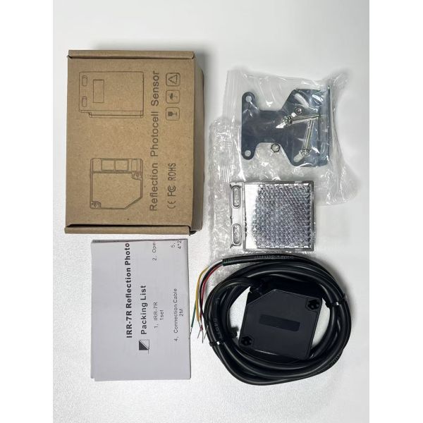 Garage Door Safety Reflective Sensor IRR-7R | Relay Output NO/NC 10-30VDC