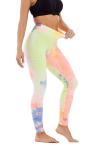 Tie Dye Leggings Tummy Control Yoga Tights Seamless Workout Pants