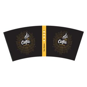 Wholesale Printed PE Coated Paper Cup Fan Double PE 6 Colors High Stiffness For Cold Drinking from china suppliers
