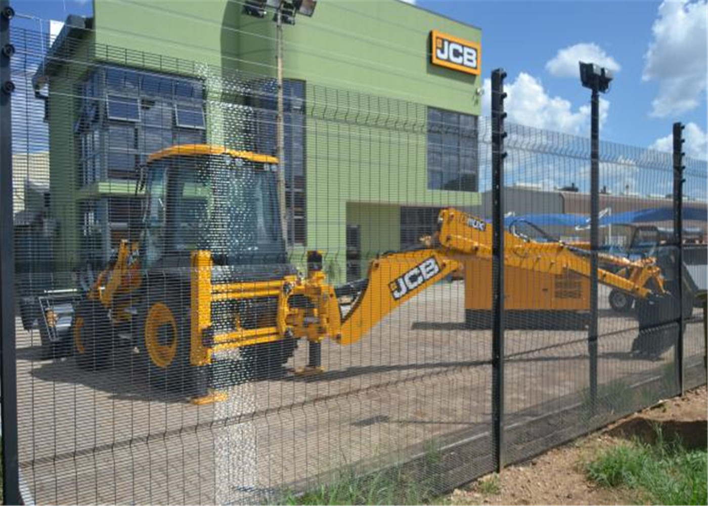 Anti-Climb Wire Mesh Fencing Panels