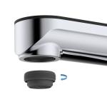Simple Art Single Handle Brass Taps Bathroom Sink Faucet Modern