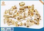 Tolerance 0.005mm 0.01mm Brass CNC Turning Parts Motocycle Car Spares