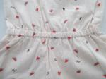 Girl Woven Cotton Voile Dress Whole Lining Peter Pan Collar