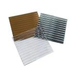 Ribbed Customized Flat Glass for Bathroom Kitchen Living Room Hotel Window