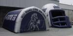 ootball helmet tunnel for sports football game/ Entrance Tunnel /inflatable