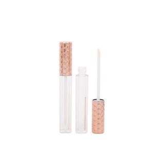 Wholesale Liquid Eyeshadow Highlighting Plastic Lip Glaze Tube with Brush Logo Customized from china suppliers