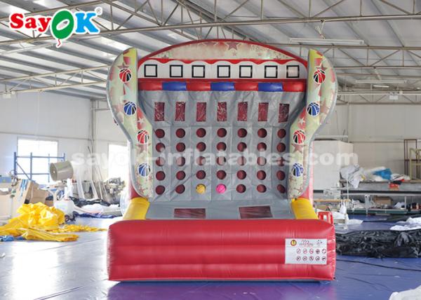 Inflatable Outdoor Games 0.4mm PVC Tarpaulin Inflatable Sports Games Connect