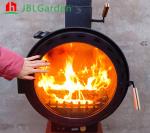 Indoor Suspended Bio Ethanol Hanging Fireplace Black