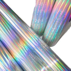 Wholesale Rainbow Pattern Cold Stamping Foil / Holographic Hot Stamping Foil For Packaging Decoration from china suppliers