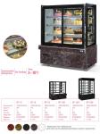 Stainless Steel 768W Dessert Display Fridge , Multipurpose Cake Showcase