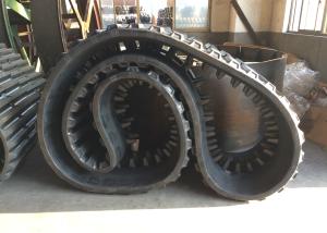 Wholesale 150mm Pitch Large Dumper Rubber Tracks Continuous 800mm Wide from china suppliers