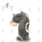 Stuffed Loveable Infant Sitting Chair 53cm Black Elephant Lounge Chair