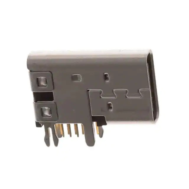12402054M611A USB-C USB TYPE-C USB 2.0 Receptacle Connector 24Pin Through Hole Right Angle