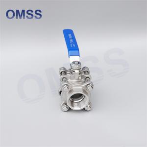 Wholesale 3PC 	Ball Valve 2inch Stainless Steel Sanitary Globe Valve Stainless Steel 316 from china suppliers