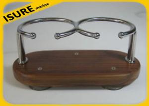 Wholesale Stainless Steel Suction Cup - 2 Drink Cup Holder cup holder/Nylon rail mount cup holder from china suppliers