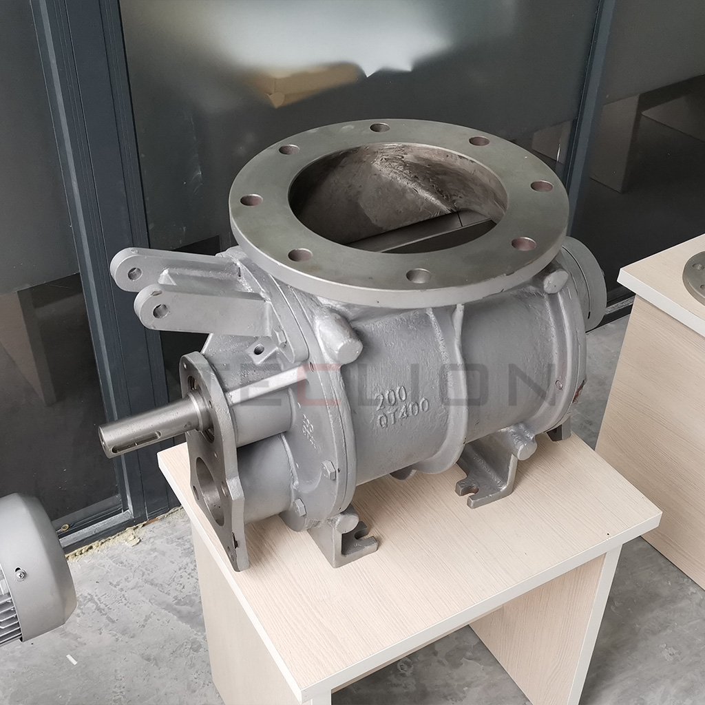 DN100-DN350 Port Size Pneumatic Blow-Through Airlock Feeder for Smooth Material Flow