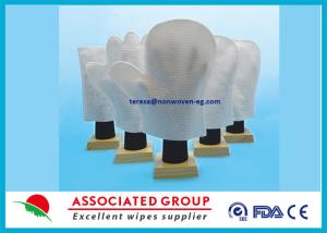 Wholesale White Nonwoven Wet Wash Glove Dry or Wet Square Shape Household from china suppliers