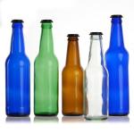 Wholesale Empty 330ml 33cl 12oz Soda Or Juice Clear Beer Glass Bottles With Lid