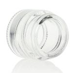 Clear Frosted 10g Cream Glass Jars For Cosmetic Lotion Cream