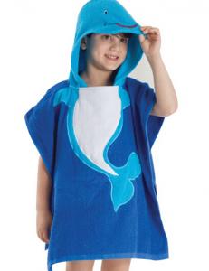 Wholesale baby hooded towel kids poncho towel from china suppliers