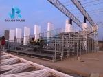 Strong Layher Bleachers Steel Grandstand 2 - 20rows Size For Outdoor Sports