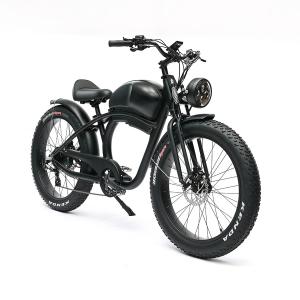 Wholesale Vintage 26*4.0 Fat Tire Electric Bike OEM with Torque of 80-90 Nm and F R Disc Brake from china suppliers