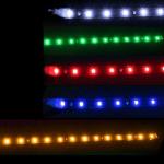 30cm Car Headlight LED Tube Strip 3528 Patch Emergency Warning Light
