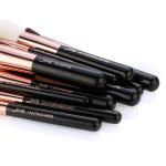 Jessup 25pcs Black/Rose gold Pro Makeup Brushes Set Oem Makeup Manufacturer