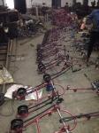 Four Bundle Conductors Overhead Line Bicycle Overhaul Vehicle Inspection Trolley
