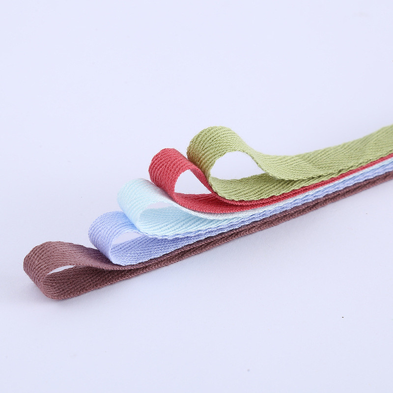 5mm-50mm*50y Herringbone Woven Cotton Ribbon Customized Cotton Ribbon