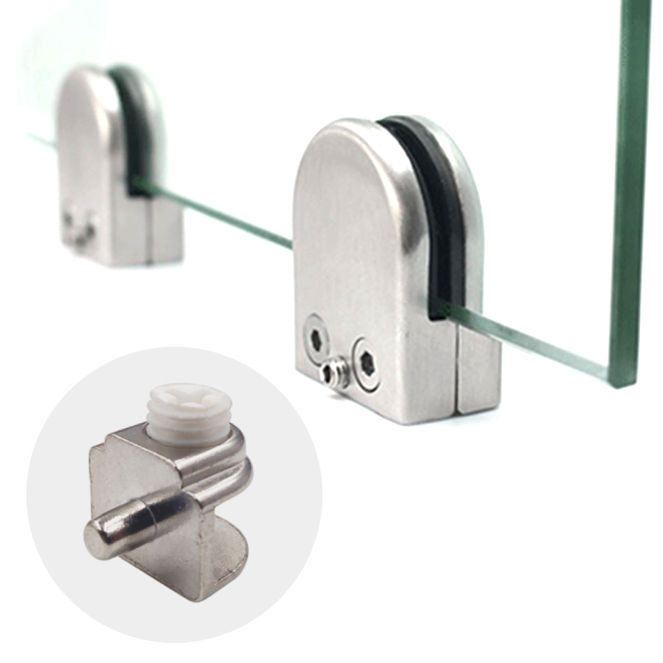 Metal Glass Clips