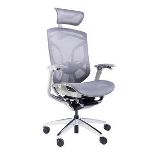 Wholesale Grey White Dvary Swivel Chairs High Back Mesh Ergonomic Office Chair from china suppliers